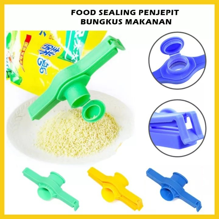 Clip Food Corong/klip sealing sealer segel plastik