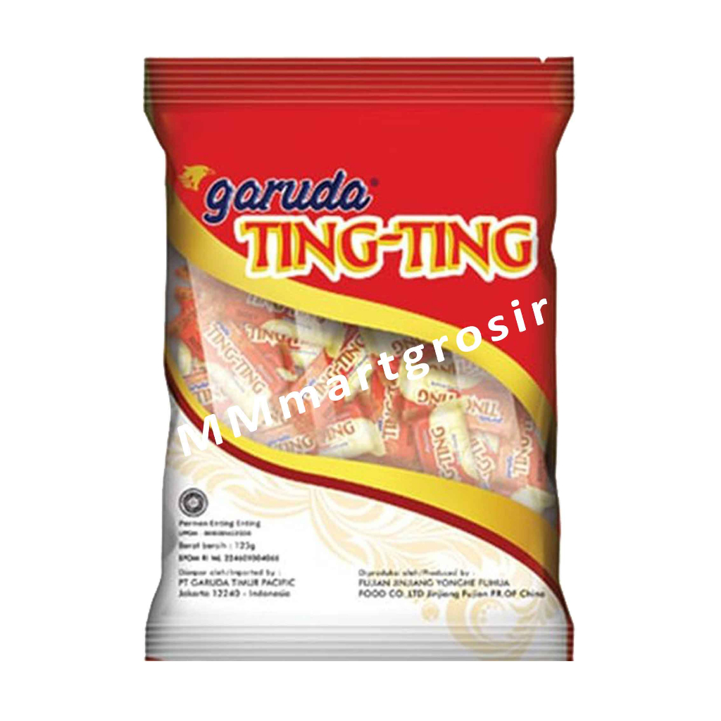Permen Garuda Ting-Ting / Permen Kacang / Permen Gula Rasa Kacang / 125gr
