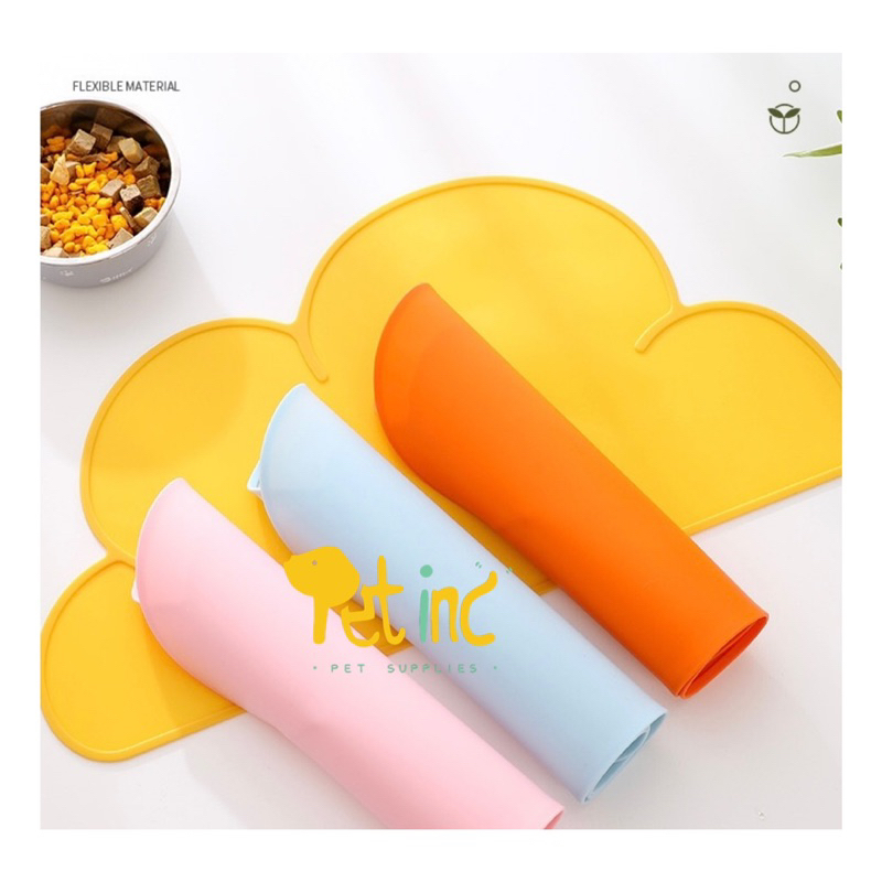 Pet cloud meal mat anti slip waterproof