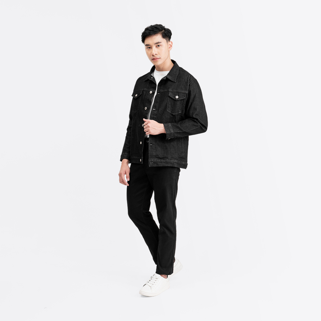 Livehaf - Waze Denim Jacket Black