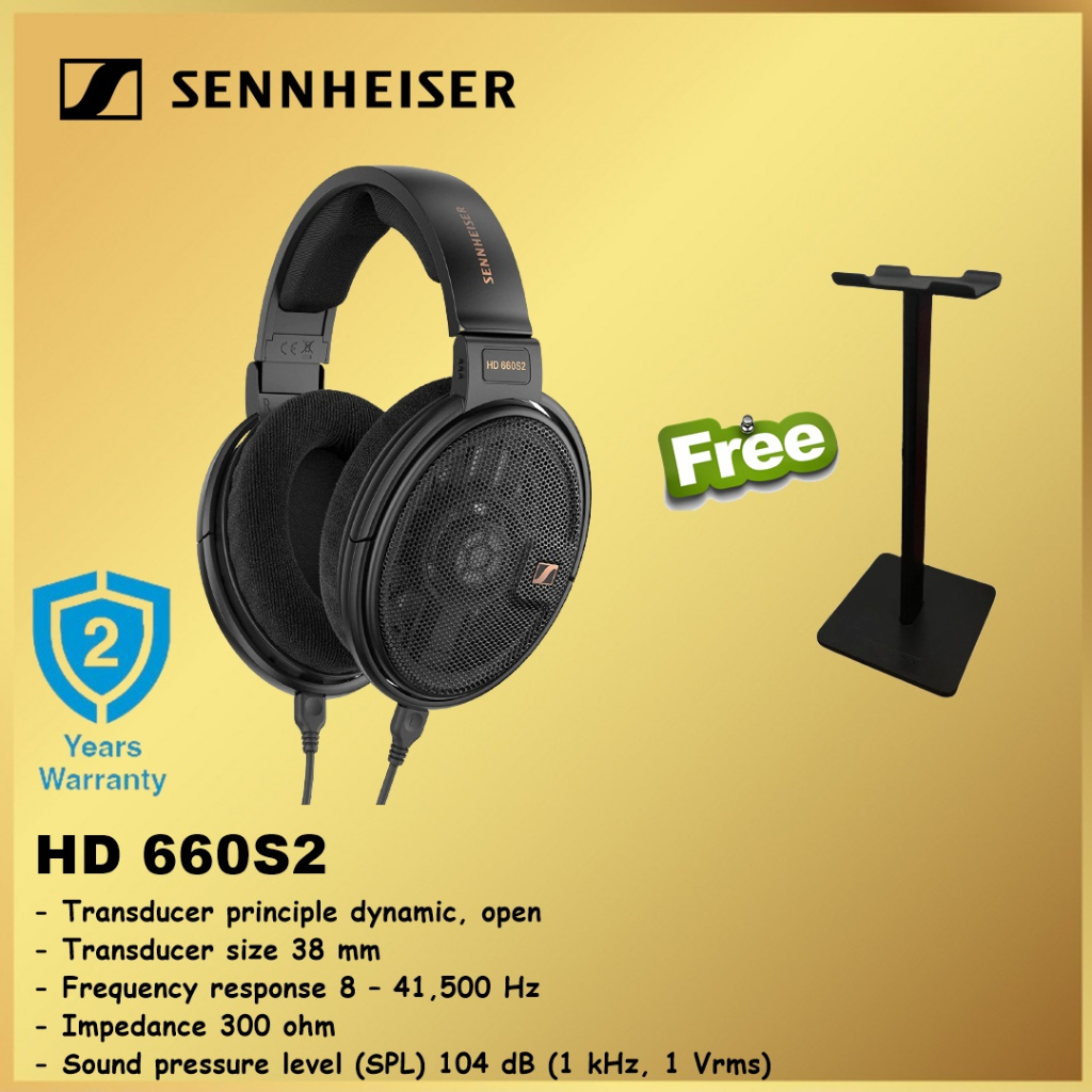 Sennheiser HD 660S2 HD660S2 HD660S HD 660S Gen 2 Audiophile Headphones