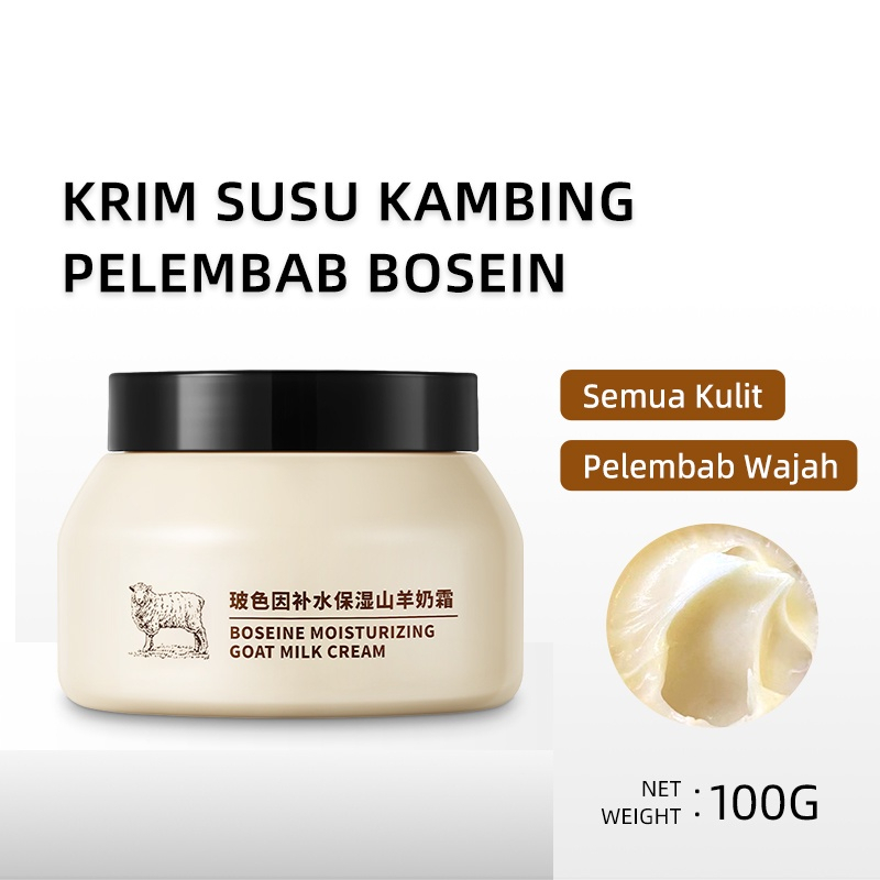 【COD】Krim Susu Kambing Goat Milk Anti-Aging and Moisturizing Cream Perawatan Kulit