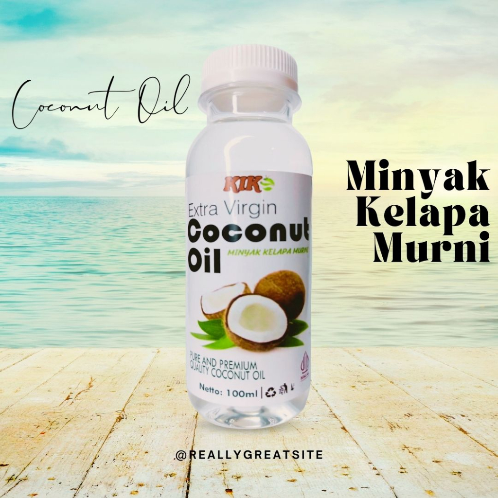 

Coconut Oil Virgin Extra Organic 100 ml - Minyak Kelapa Murni