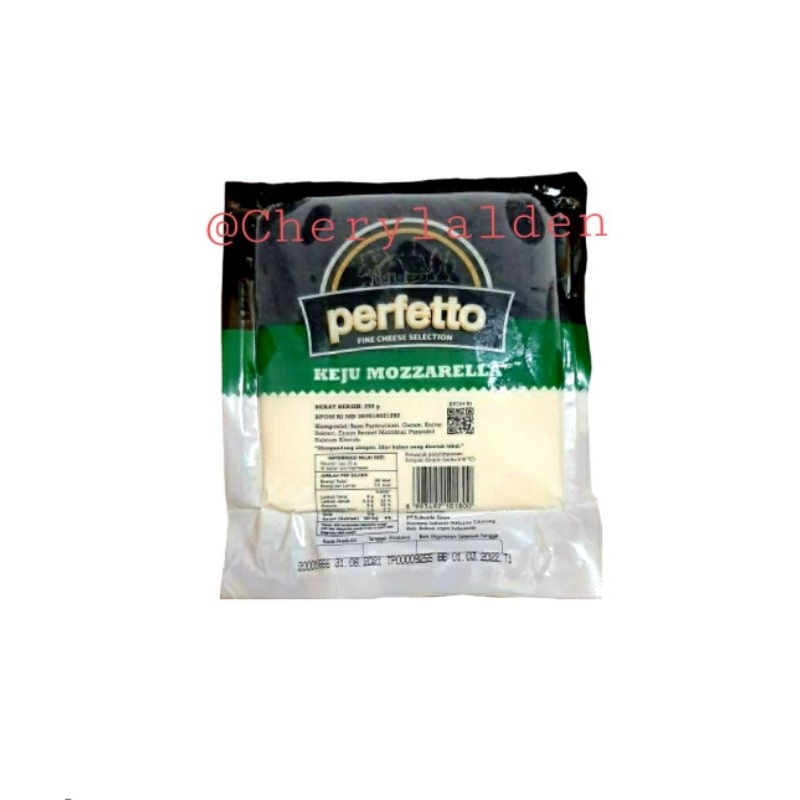 

❤️Chery❤️ Perfetto keju mozarella 250g