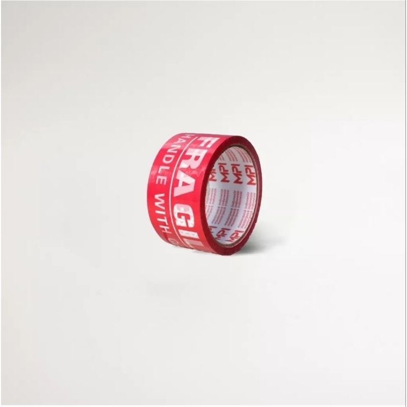 

Lakban Fragile Merah Jangan Dibanting 48 mm x 50 Yard MPI perlengkapan keperluan atk paket olshop online shop jualan