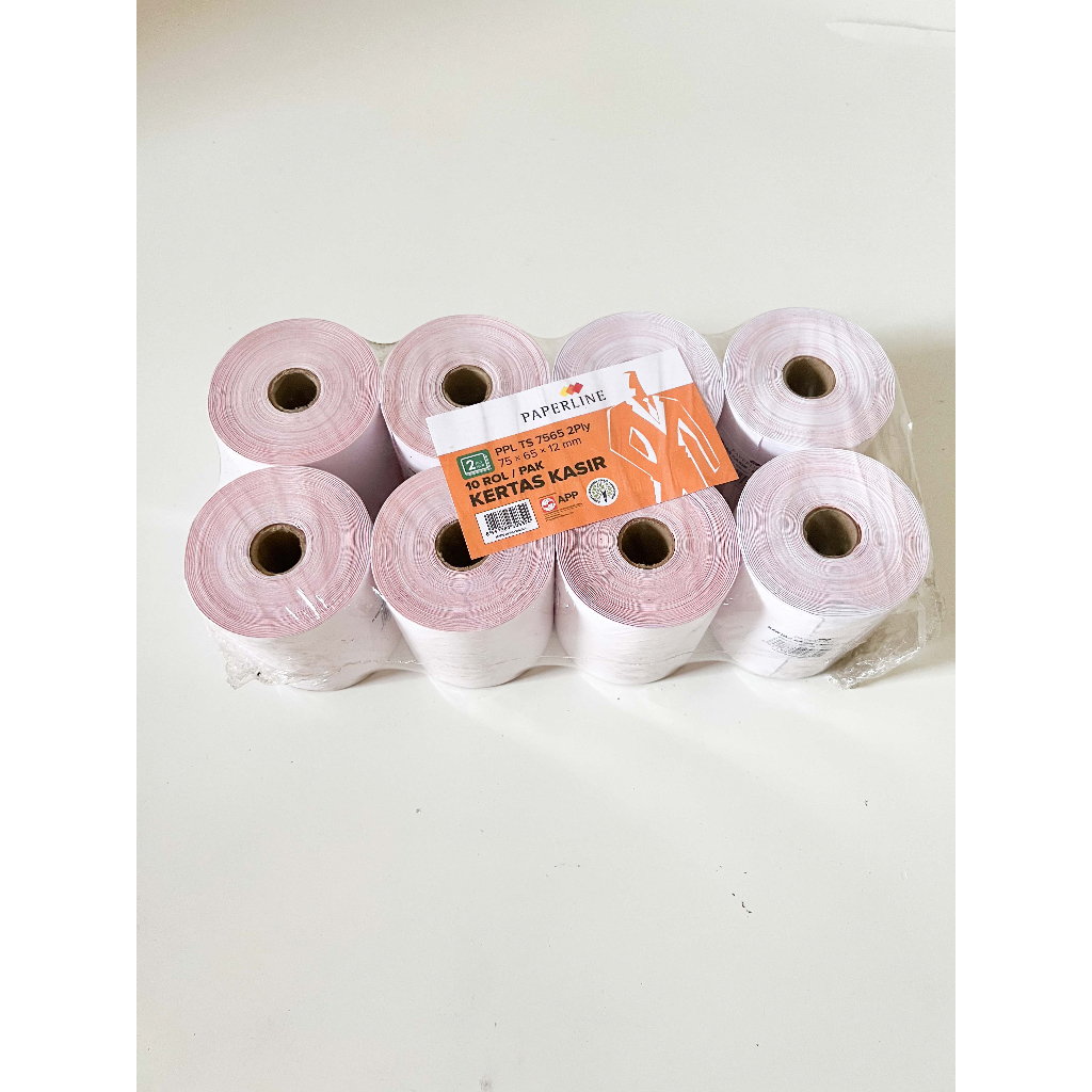 

Kertas Struk Kasir PAPERLINE 2 Rangkap (2 Ply)