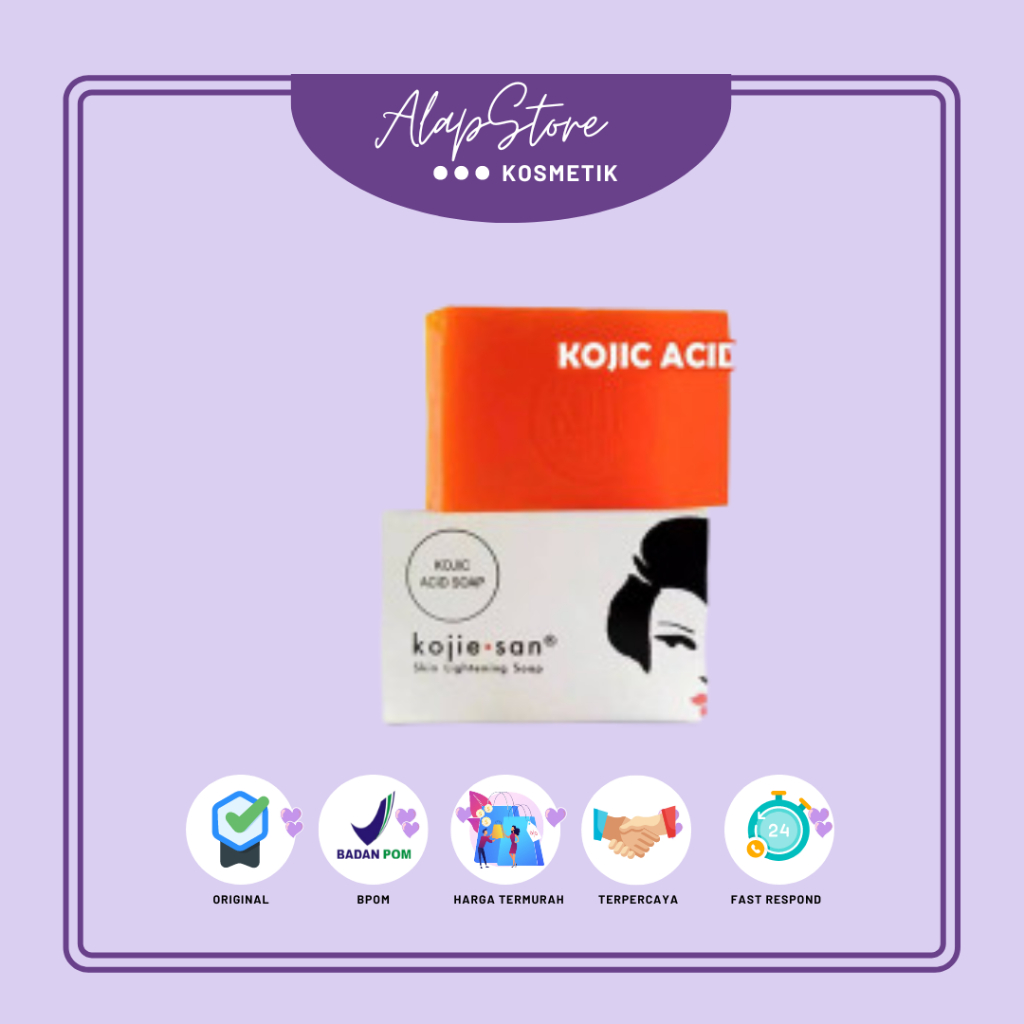 Kojie San Soap Import Thailand I Kojic Acid I Dreamwhite I Hydramoist