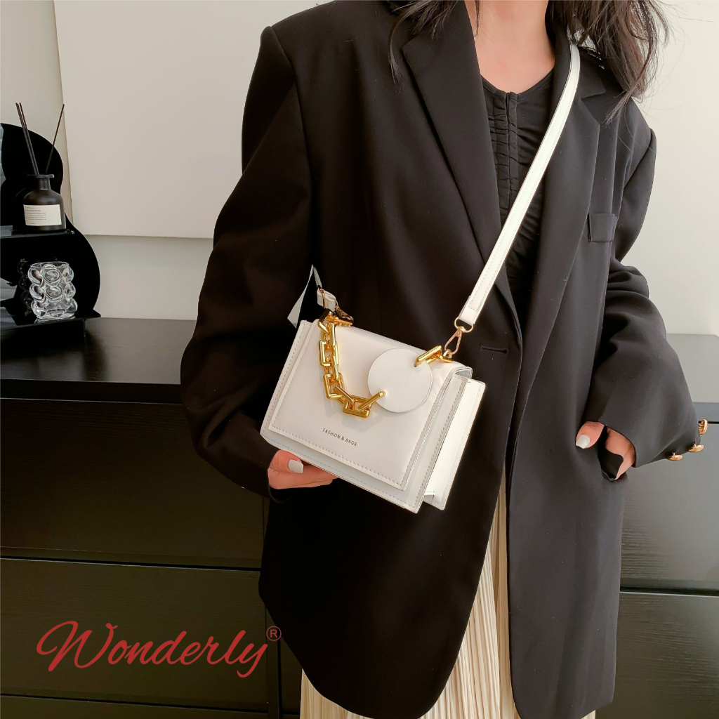 TAS SELEMPANG WANITA MINIMALIS PREMIUM WONDERLY TC09