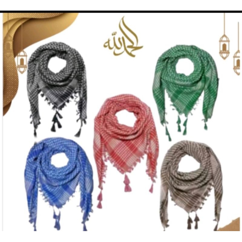 SORBAN RONCE MOTIP KOTAK