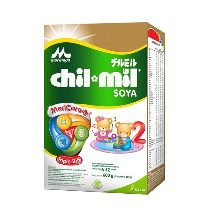 MORINAGA CHIL MIL SOYA 600gr CHILMIL