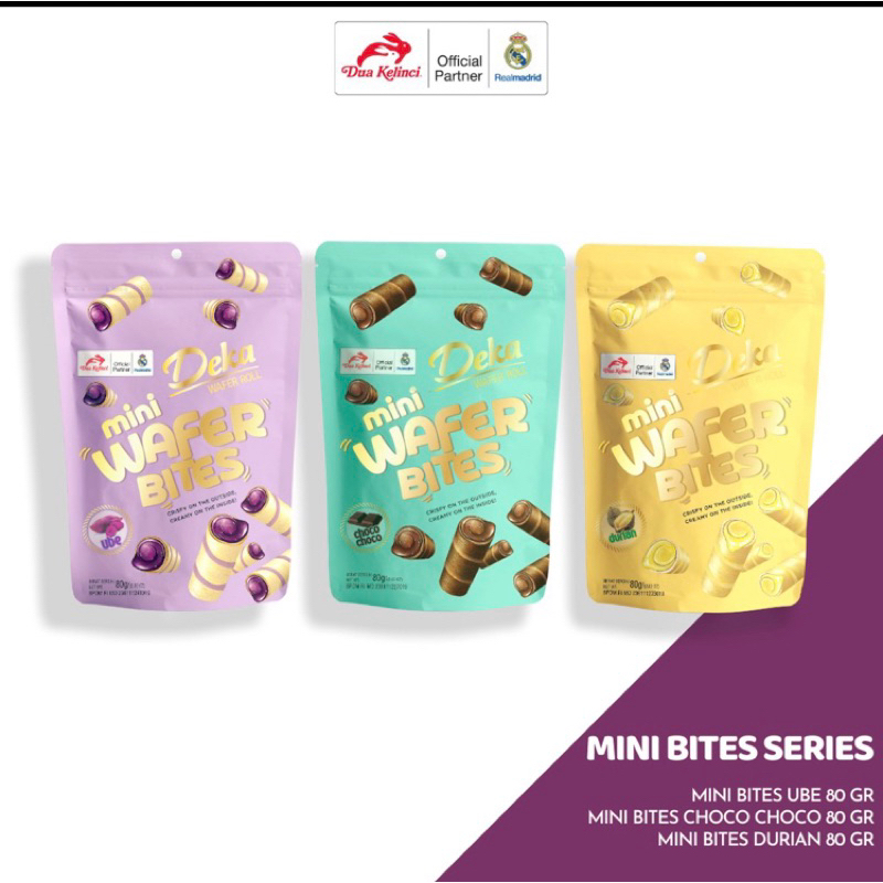 

Dua kelinci Deka mini wafer bites