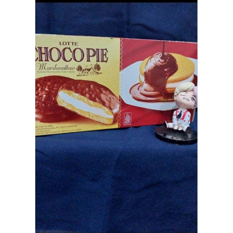 

BISKUIT COKLAT LOTTE CHOCOPIE MARSHMALLOW JAJANAN ANAK isi 12 pcs