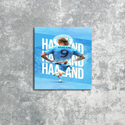 Poster Dinding Erling Haaland