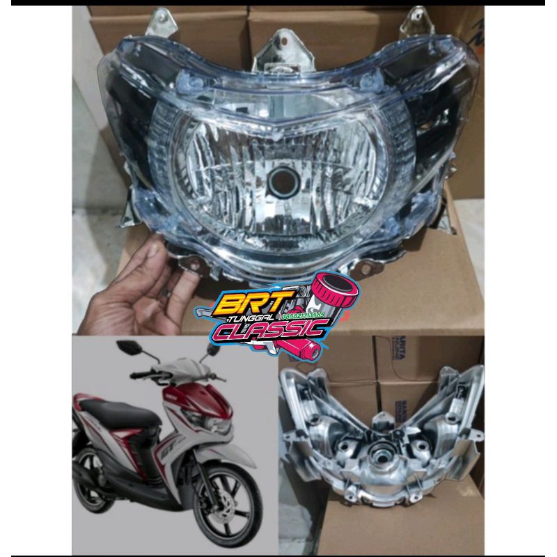 Murah Rekvektor mio GT lampu depan  mio GT 115 tahun 2012-2013-2014
