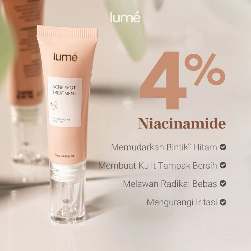 New! LUME Acne Spot Treatment 10 gram | Obat Jerawat Lumecolors Sleman Jogja Yogyakarta