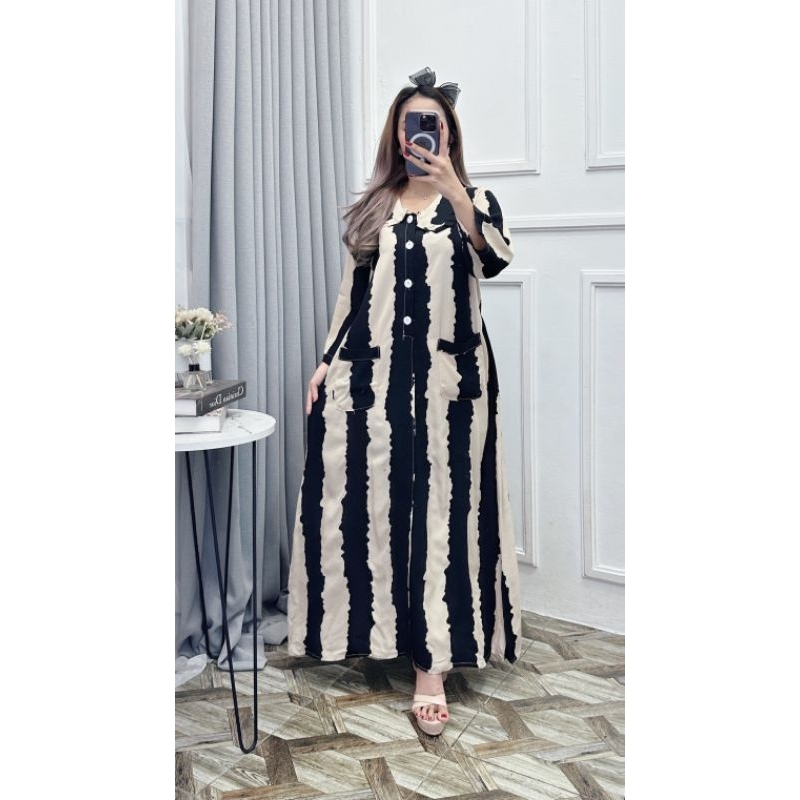 MIDI DRESS RAYON PREMIUM TERBARU 2023*DASTER VIRAL*BEST SELLER