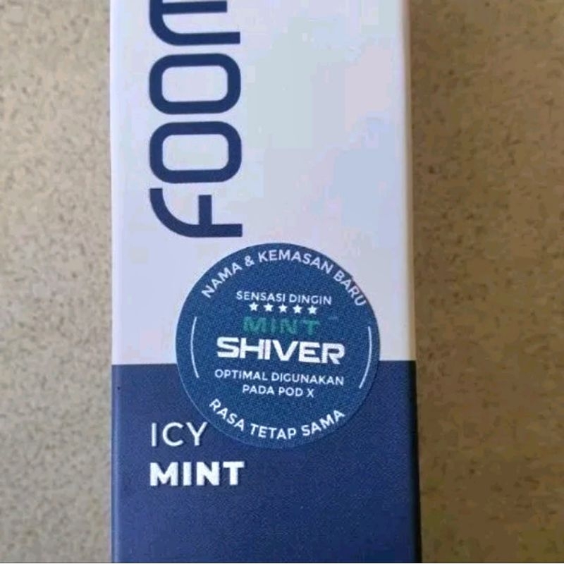 30ml mint shiver mint fom foom liquid salt