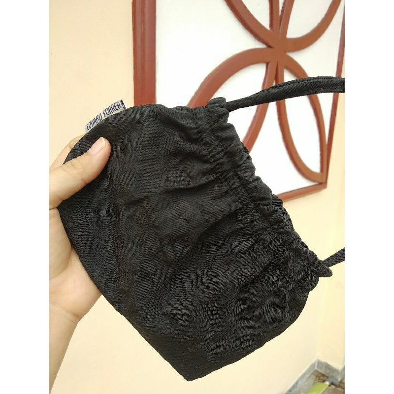 PRELOVED BLACK BAG BY EDWARD FORRER