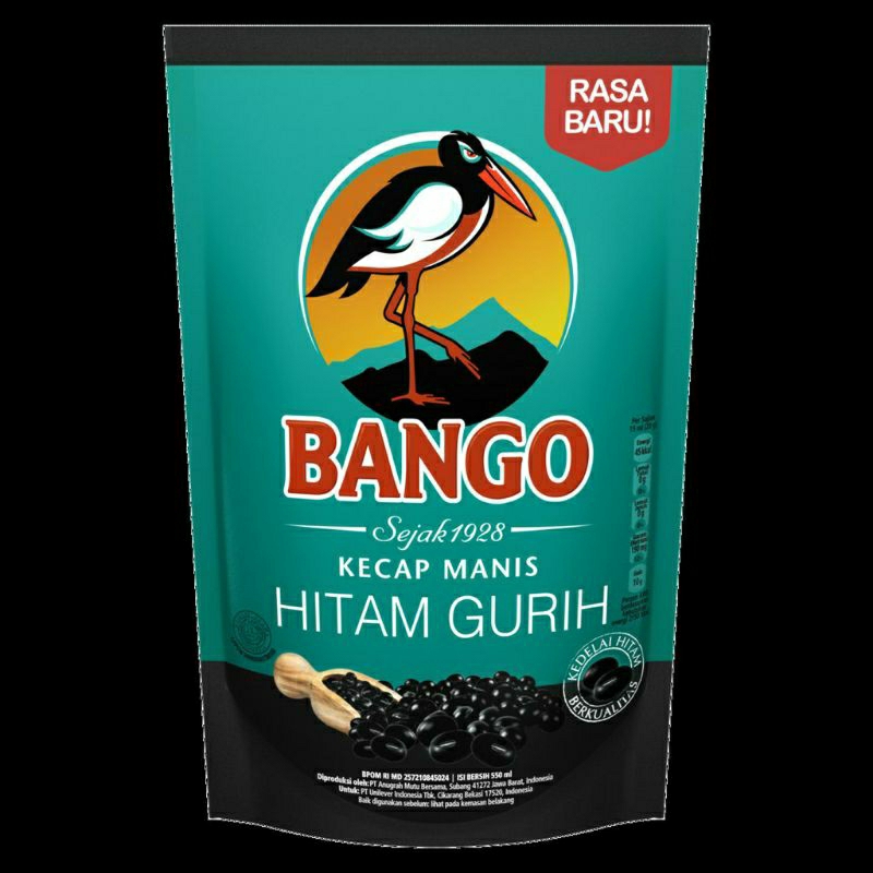 Bango Kecap Manis Kedelai Hitam 450ml