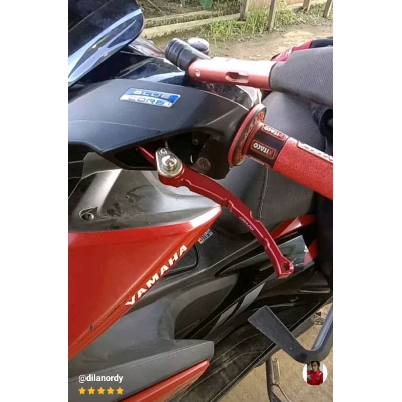 Paket Handle Rem Variasi+Hangrip Jalu Censi PNP Motor Fazzio Aerox Mio j Mio M3 Mio Z Mio GT Xeon