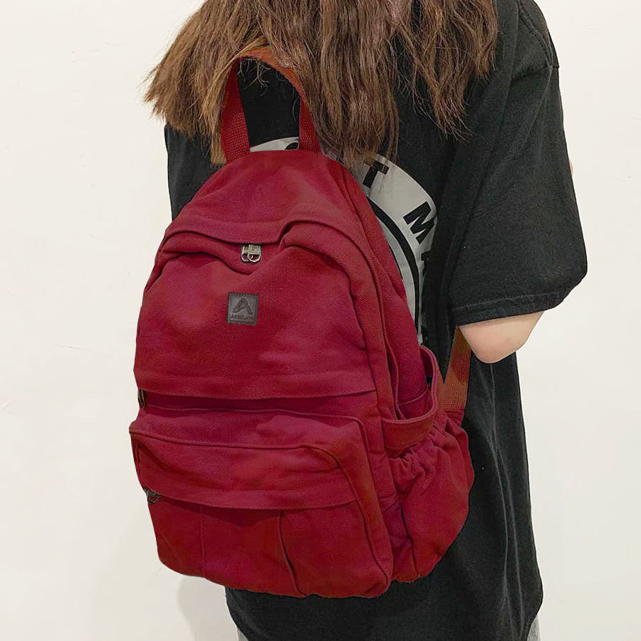 Tas Kanvas Wanita ABSOLUTE (HITAM) Tas Ransel Kanvas Wanita ABSOLUTE (COKLAT) Tas Wanita Kanvas (NAVY) Tas Ransel Wanita (MAROON) Tas Ransel