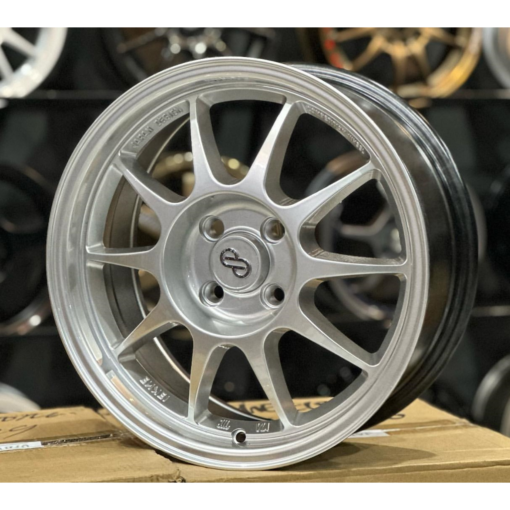 velg ENKEI ESTARMAC Ring 16x7 ET40 Pcd 4x100 mobil yaris,jazz,mobilio