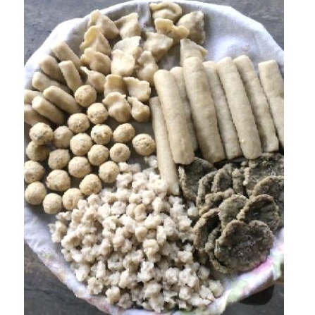 

pempek ikan tenggiri isi 30 campur