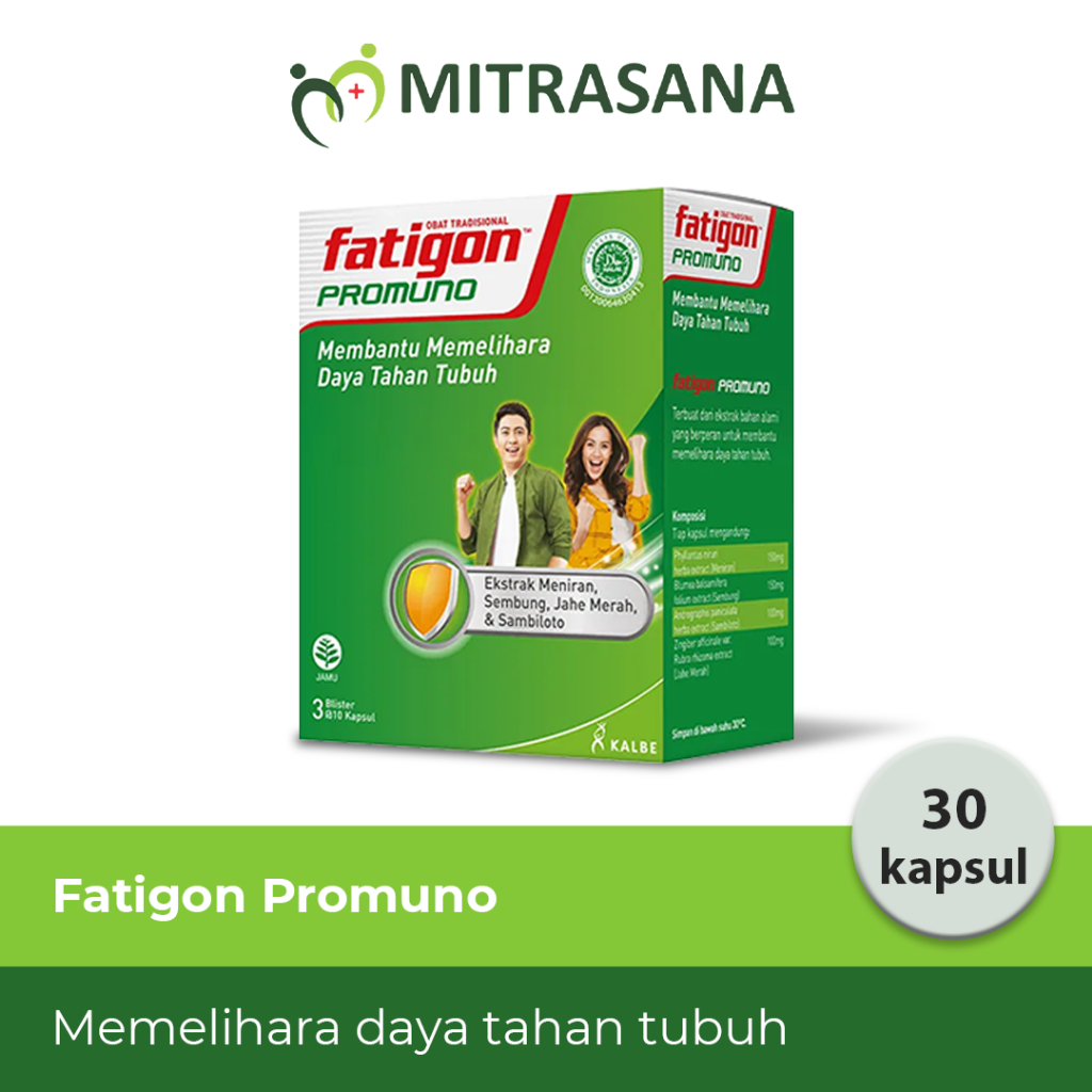 Paket Daya Tahan Tubuh Ramadhan Fatigon Promuno|Promag|Vitamin C|Vitamin D