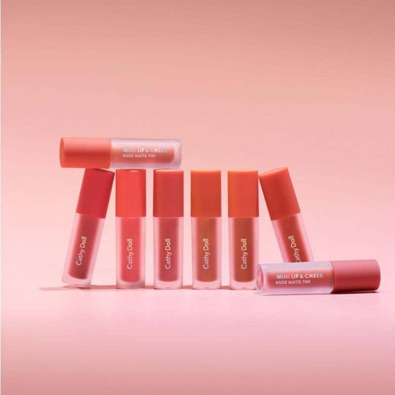 Big Sale CATHY DOLL MINI LIP AND CHEEK NUDE MATTE TINT WIN METAWIN TINE 2GETHER THE SERIES BRIGHT VA