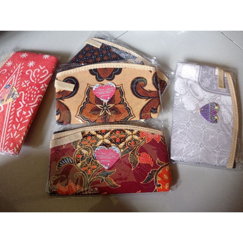 Dompet Souvenir Batik 16x10 | Pouch souvenir pernikahan Grosir