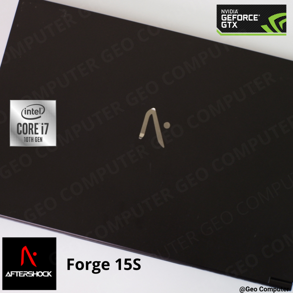 PROMO!! GAMING LAPTOP AFTERSHOCK FORGE 15S Core i7-10TH/NVIDIA GTX 1650TI