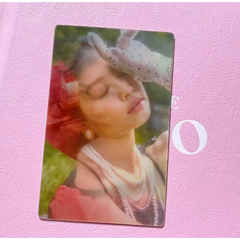 jennie lenticular solo regular photocard