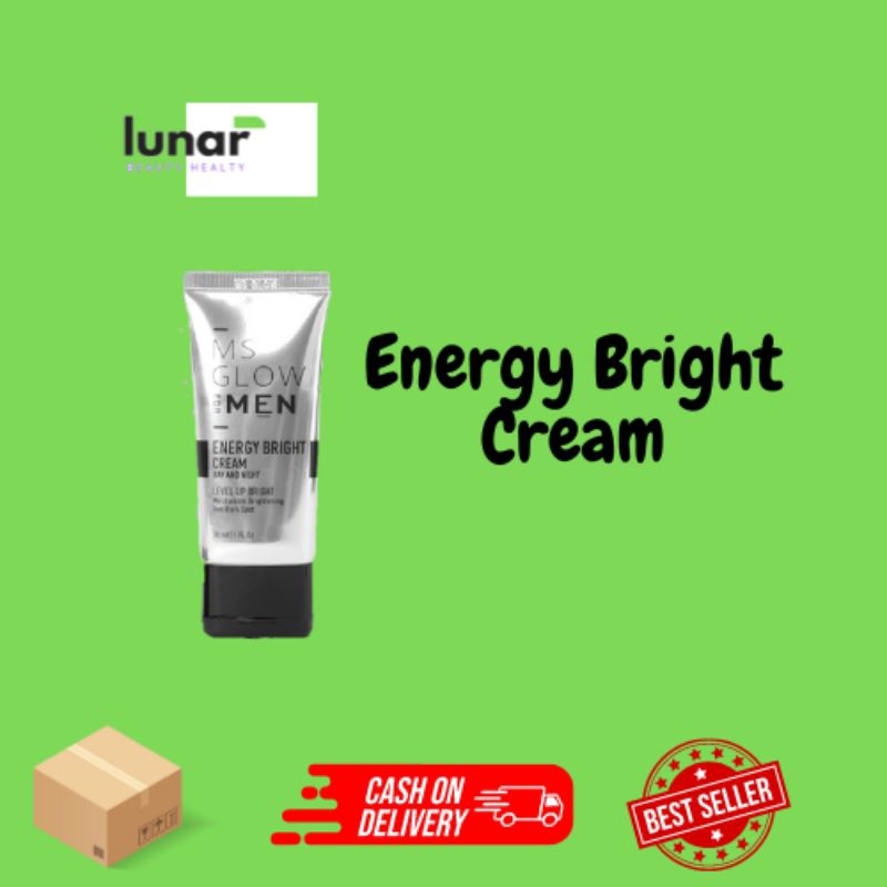 Energy Bright Cream Day and Night II Anti Dark Spot II MS Glow For Men II COD