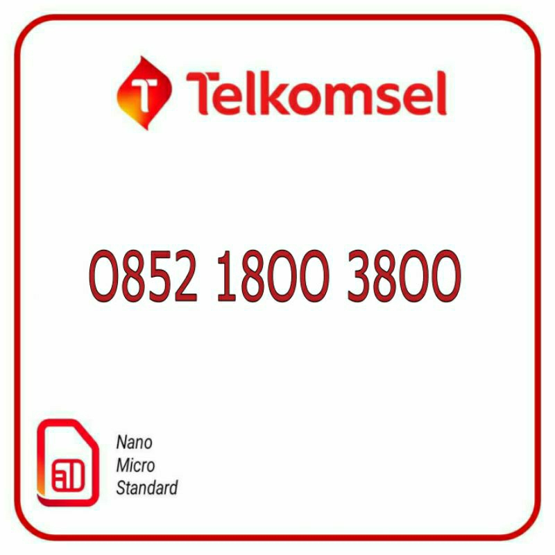 Nomor cantik as nocan no cantik nomer kartu perdana Telkomsel as cantik dobel ratusan 18 180 1800 80