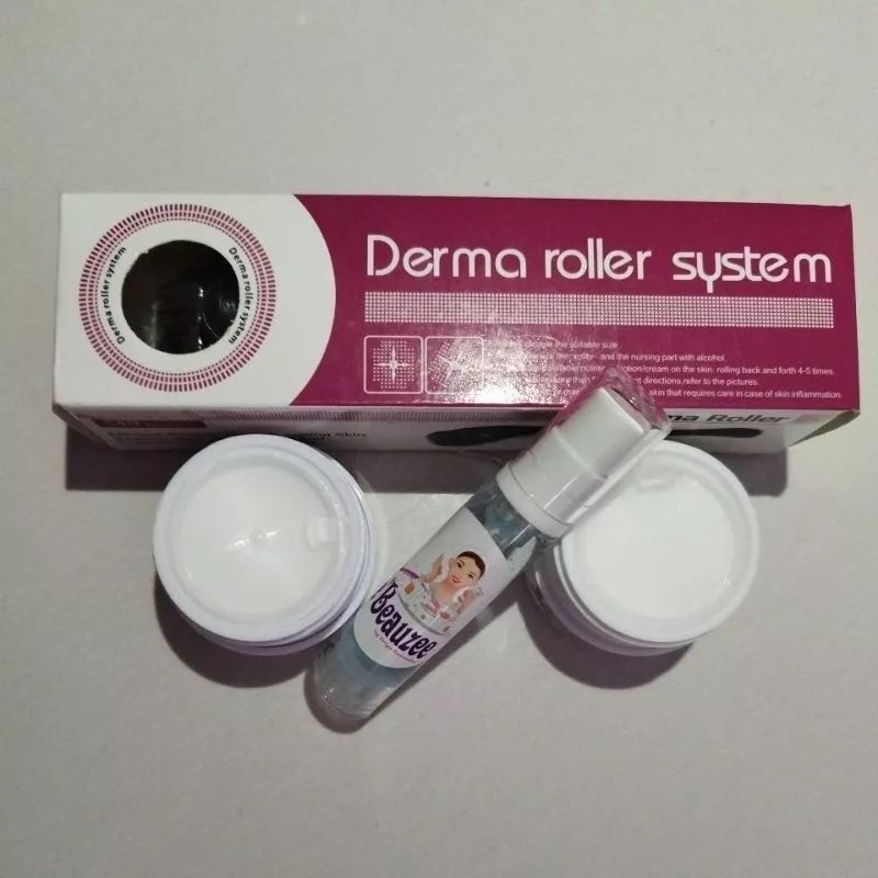 paket derma - paket bopeng - derma roller - scar - anastesi - anestesi - needle roller - selulit