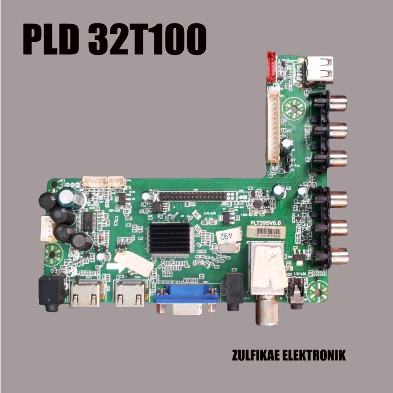 MOTHERBOARD TV POLYTRON  32T100 SOKET 2 CABAG