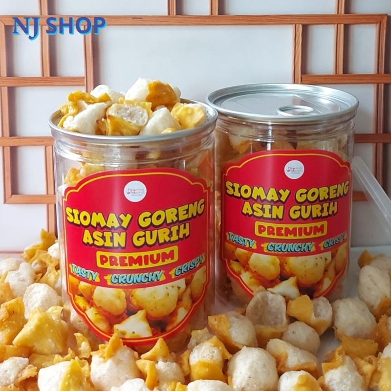

[Snack Original] - Can Siomay Goreng Kering Asin Gurih Kriuk Kualitas Premium