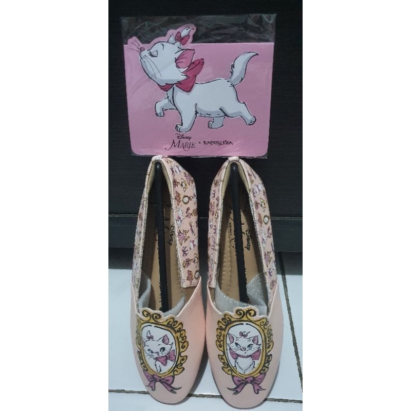 NEW  Sepatu Wanita asli KAERYSLEIKA Duchess Round Slip On Peach