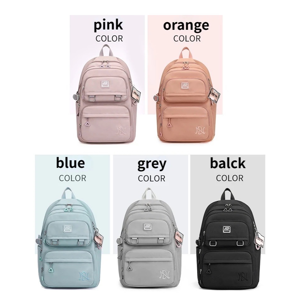 PROMO SALE 7.7 - TAS RANSEL SEKOLAH ANAK PEREMPUAN KOREA SD SMP SMA BACKPACK WANITA PREMIUM MURAH IMPORT TAS RANSEL MOTIF POLO JLD FASHION TAS SEKOLAH KAPASITAS BESAR JUMBO RANSEL SEKOLAH TAHAR AIR