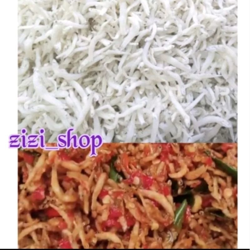 

IKAN ASIN TERI NASI MEDAN PUTIH SEDANG ✓Pebut - (500 gr )