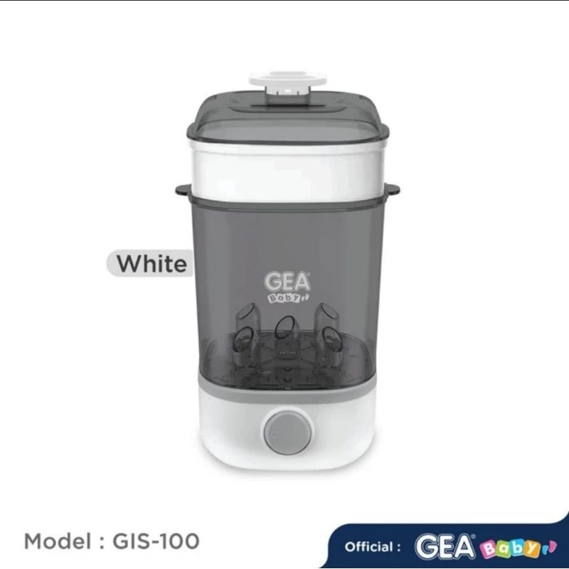 GEA Baby Instant Steam Sterilizer GIS-100 / Sterilisasi uap botol bayi TERBARU