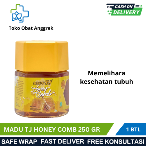 

MADU TJ HONEY COMB 250 GR / MADU UNTUK MEMELIHARA KESEHATAN DAYA TAHAN TUBUH