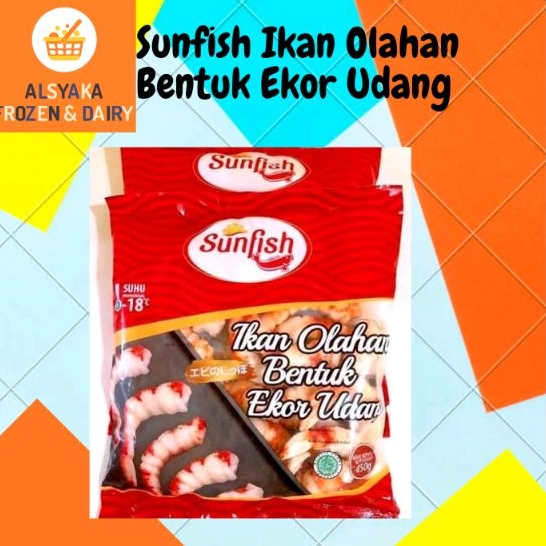 

Sunfish Ikan Olahan Bentuk Udang 450gr