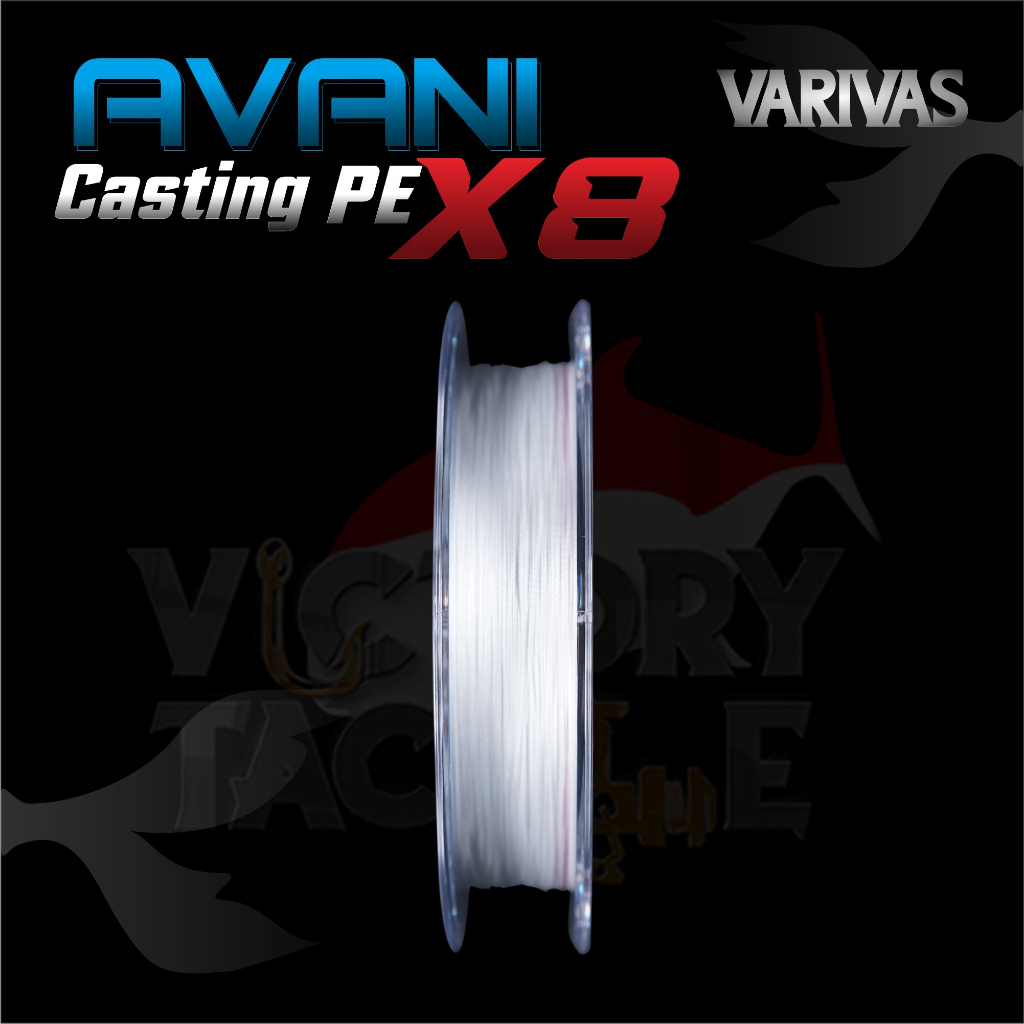 SENAR PANCING | BENANG PE VARIVAS Avani Casting PE Max Power X8 200 METER