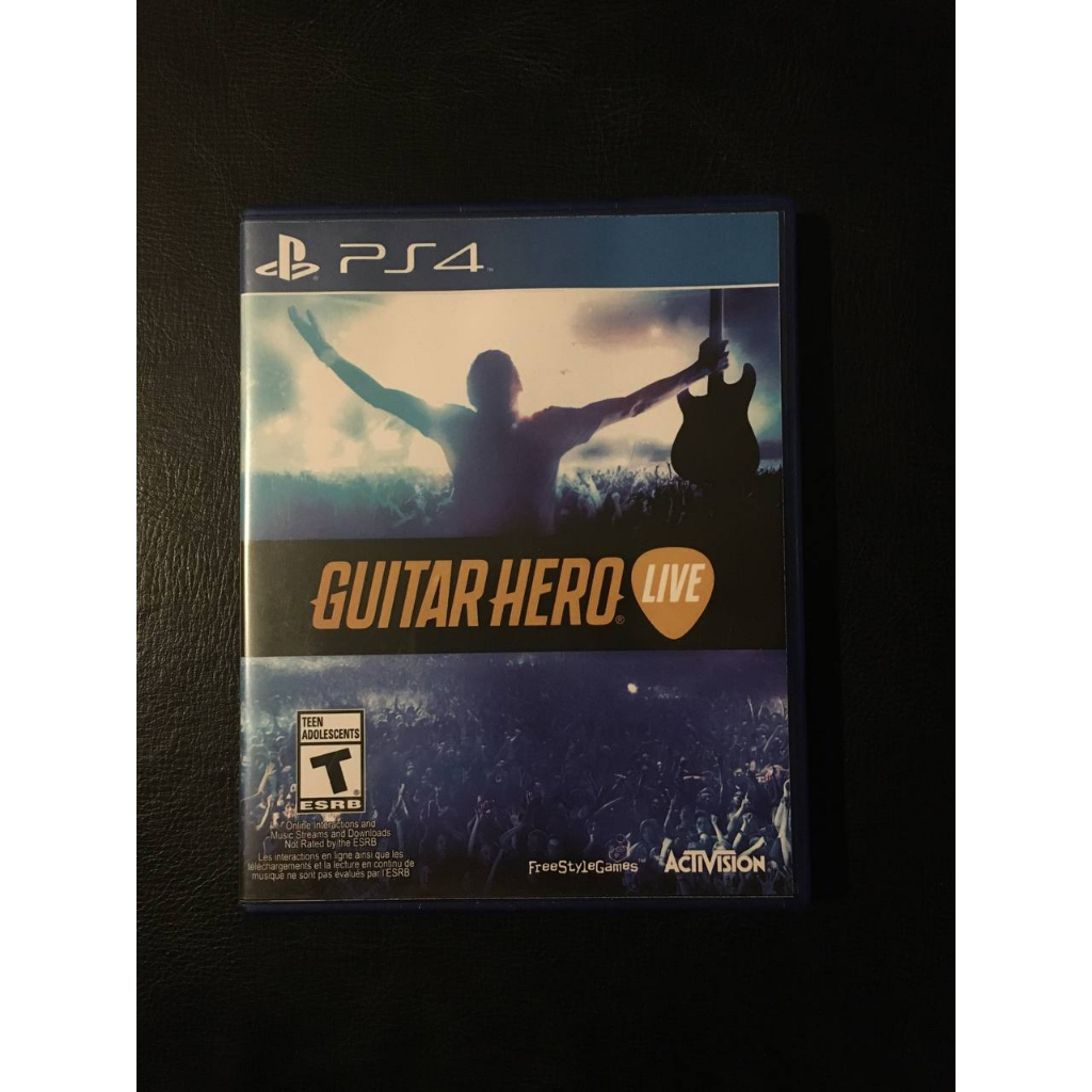 BD PS4 Kaset PS 4 Guitar Hero live CD Game