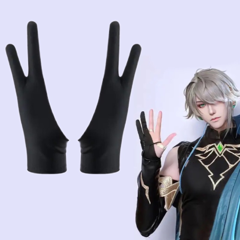 Sepasang Glove Alhaitham Genshin Impact Cosplay
