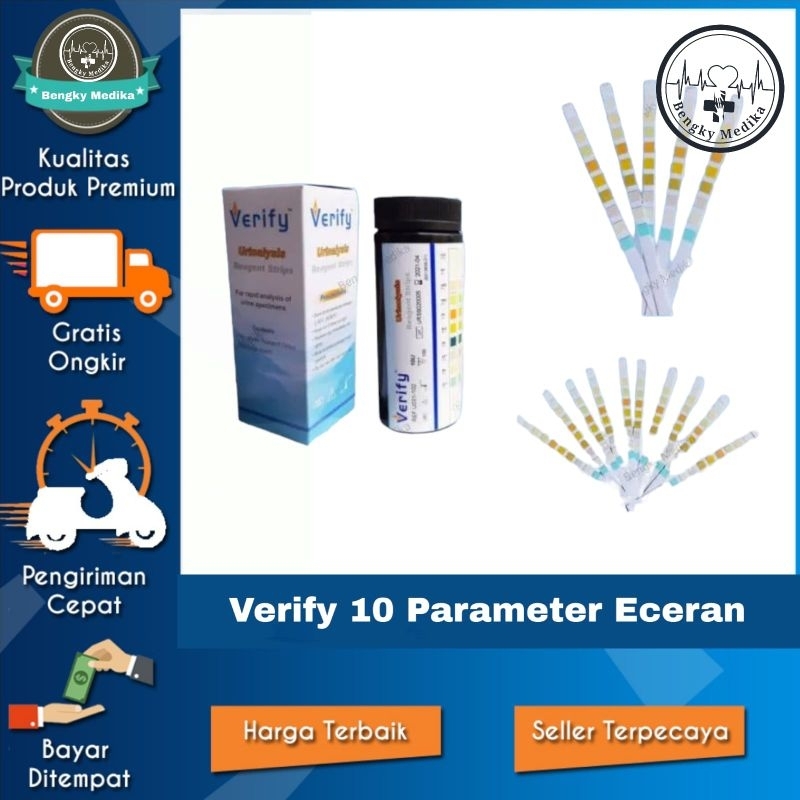 Verify 10 Parameter Eceran Strip Test Urine 10 Parameter Eceran  Test Urine Verify