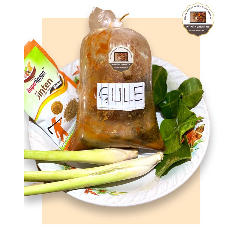 

Bumbu Giling Gule Enak Lengkap Tinggal Masak / Bumbu Masak Racik (-+250gr)