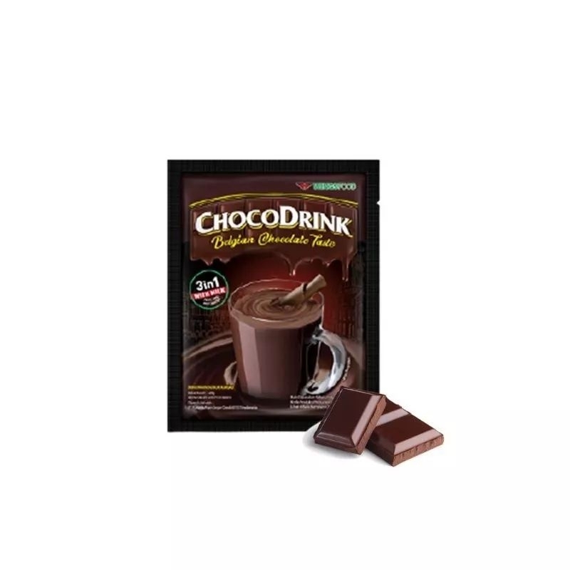 CHOCODRINK BELGIAN CHOCOLATE Minuman Instan 28gr x 10 Sachet