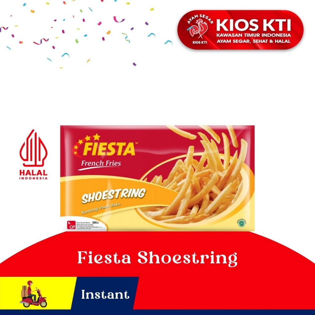 

Fiesta French Fries Shoestring 0.5 - 1 kg